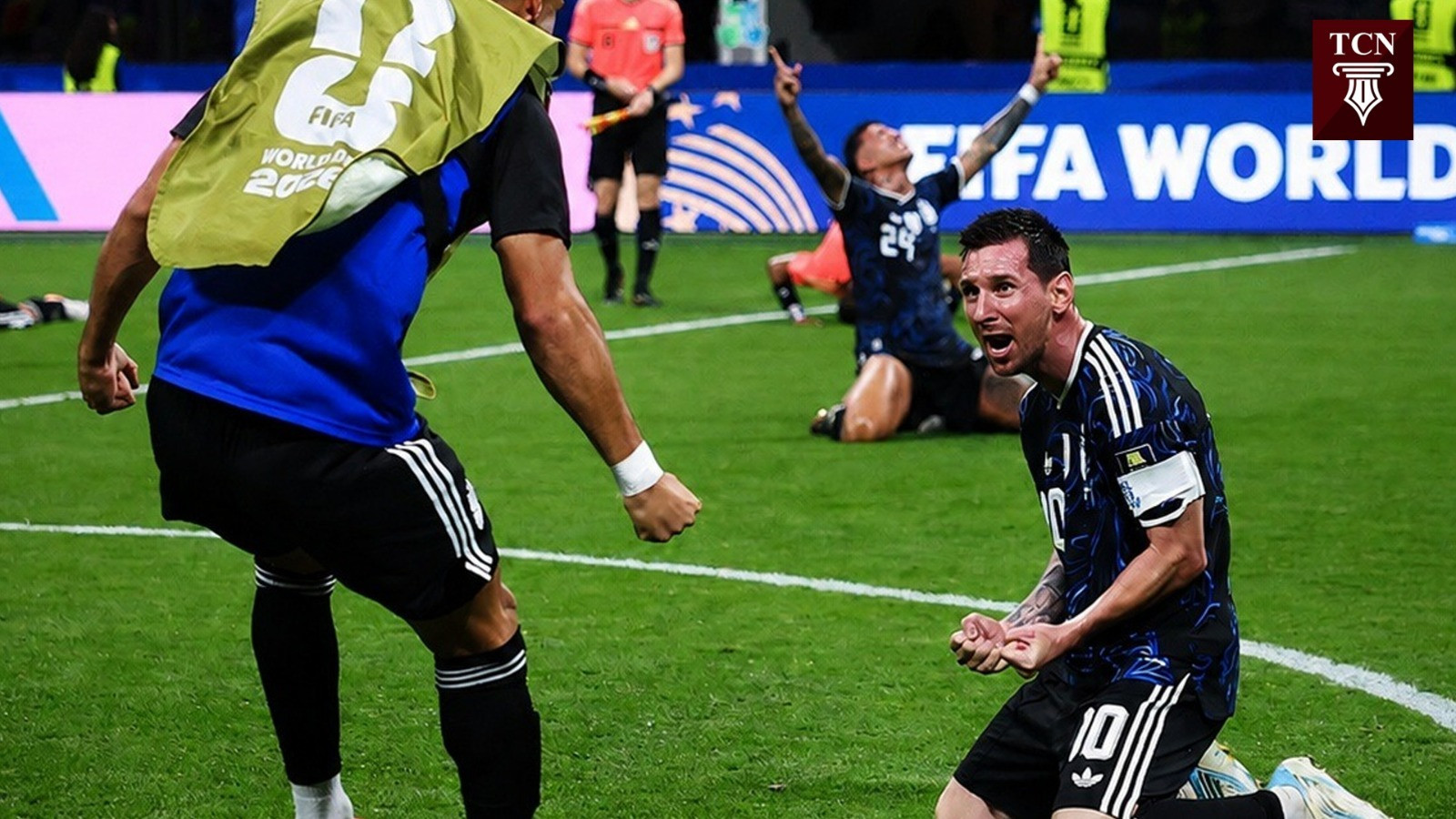 Argentina reaches World Cup final again with Messi's late heroics