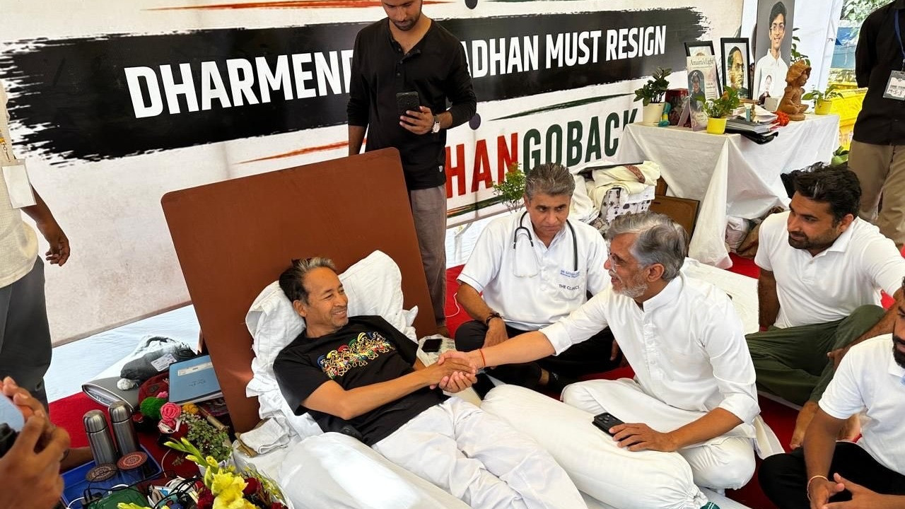 Why is Congress concerned about Sonam Wangchuk?