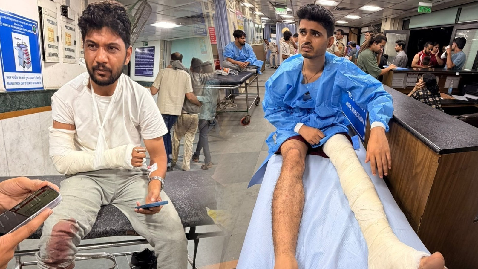 Over 100 student protesters injured in police crackdown