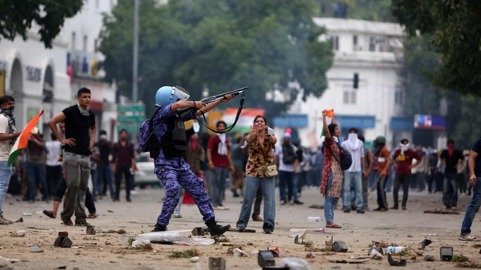 DCP ordered pellet gun use, reveals police diary