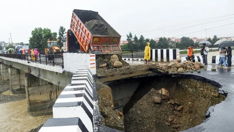 Newly built Dehradun bridge collapses 17 days after opening