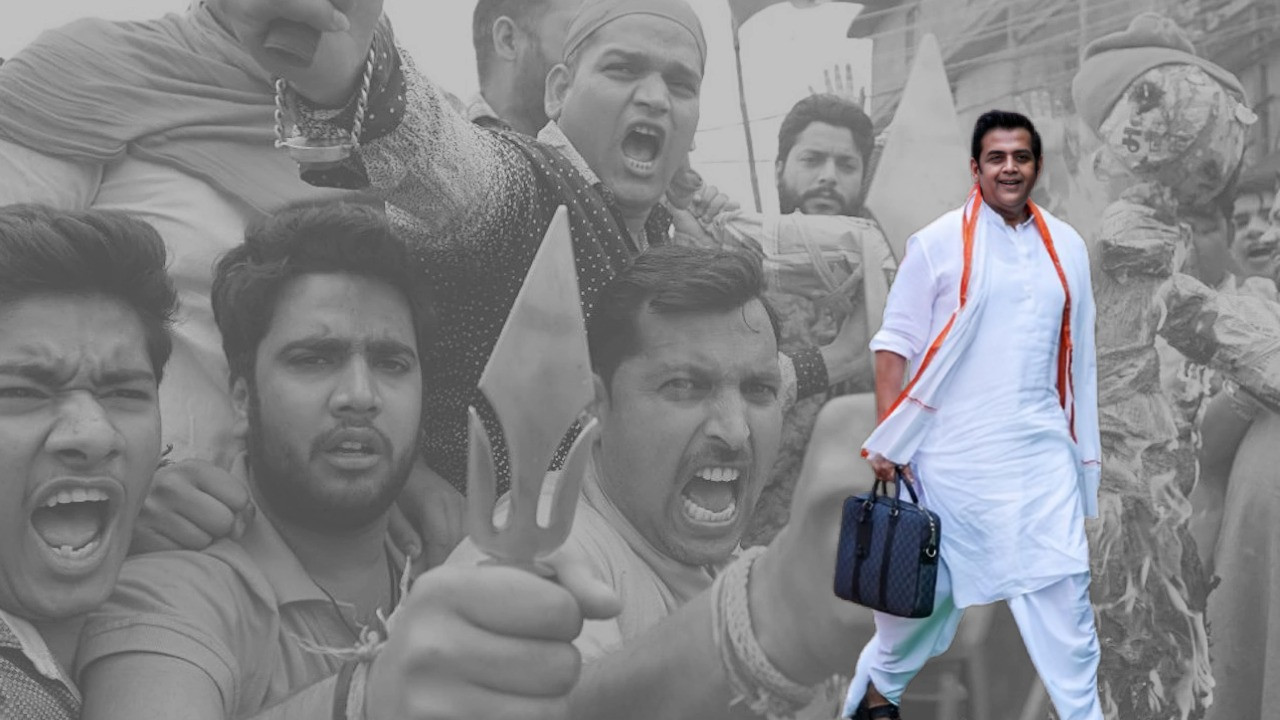 Ravi Kishan spotted with Gucci bag in Parliament