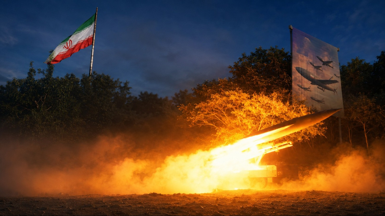Iran retaliates against US strike, raising Gulf war fears