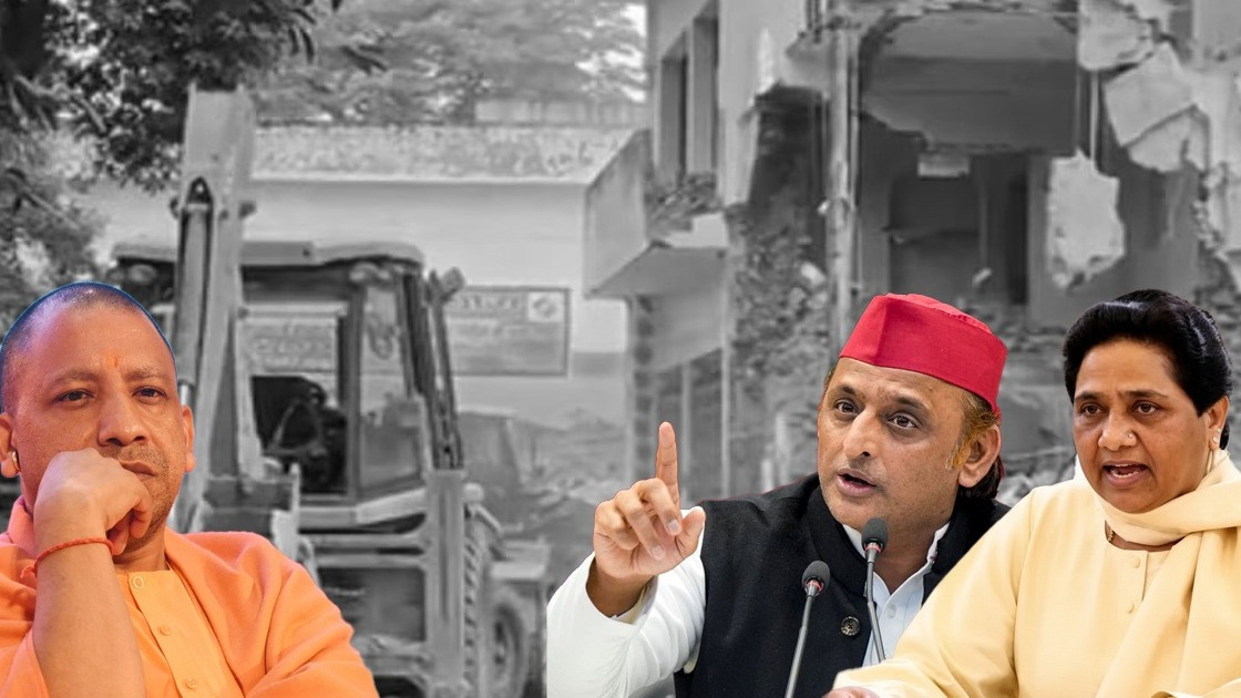 Bulldozer razes decades-old mosque in Saharanpur, Akhilesh and Mayawati slam Yogi government