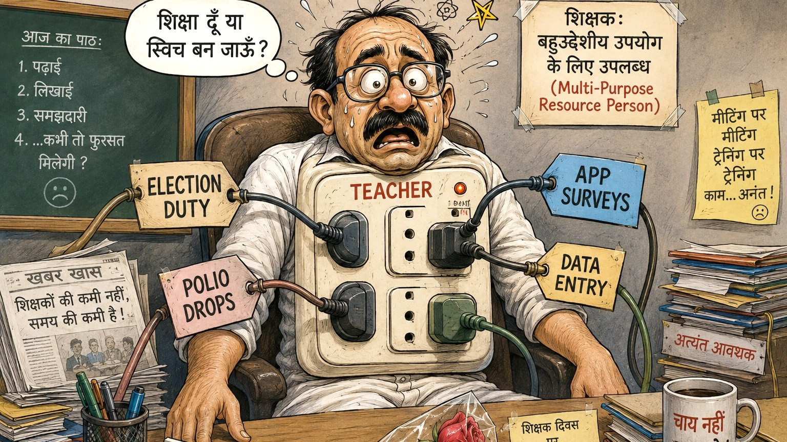 Satire: The 24-hour respect for 'nation builders' and our data entry masters