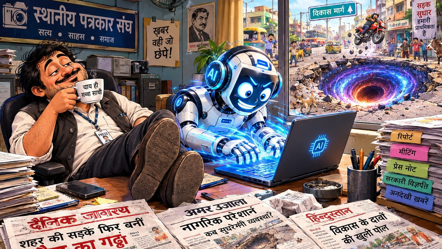 Sunday Special: अलादीन का डिजिटल चिराग, AI रिपोर्टर और आधुनिक पत्रकारिता