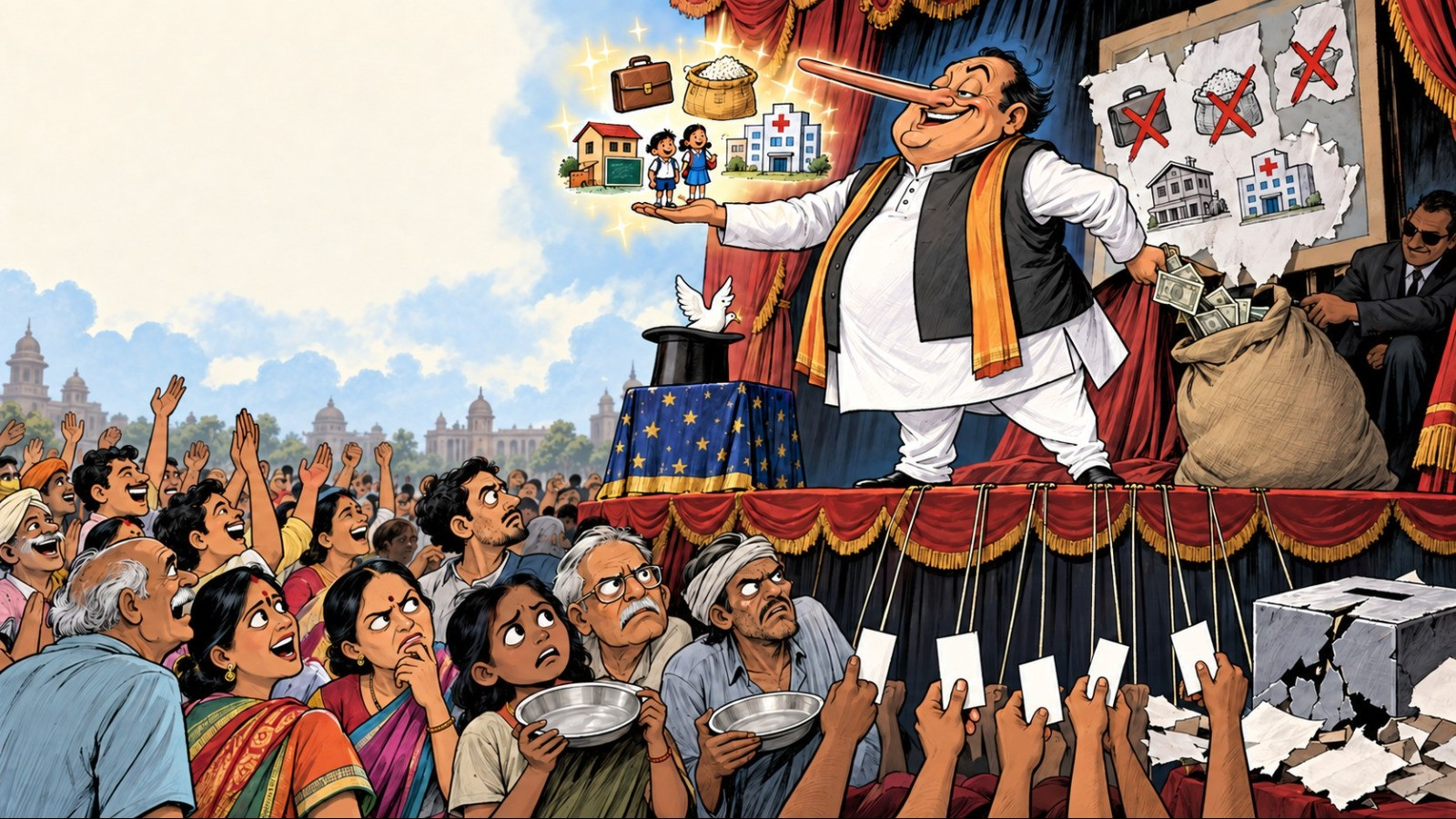 क्या भारत की राजनीति में मूर्खता के पाँच नियम लागू हो रहे हैं?