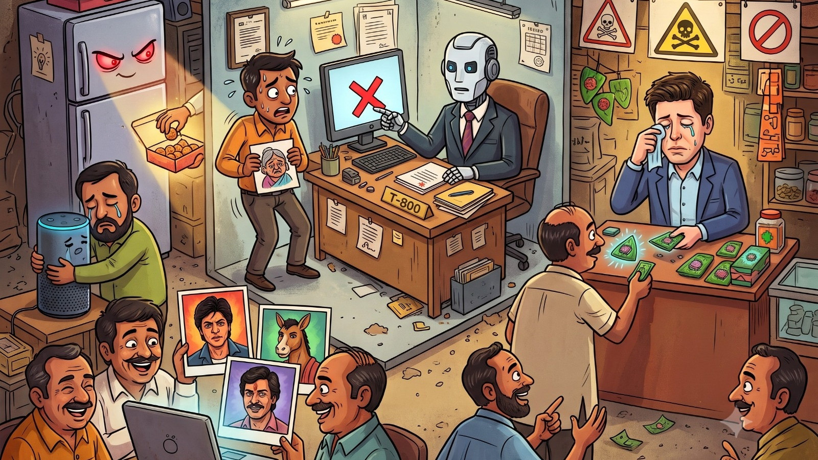AI's tyranny and our natural foolishness