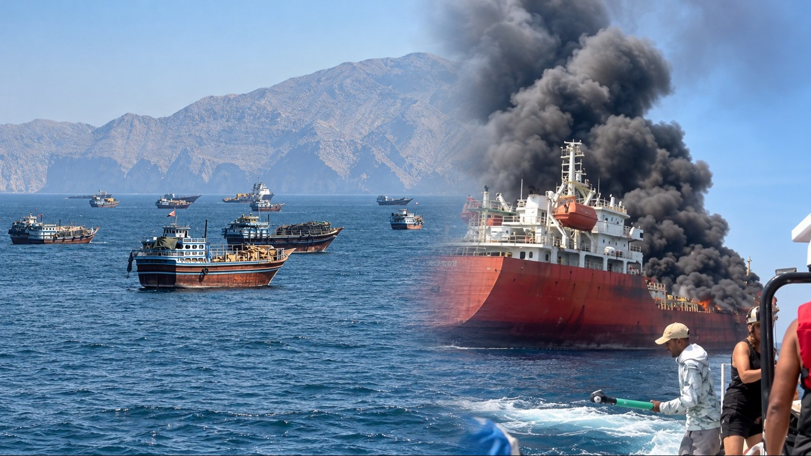 Drone attack on tanker near Oman leaves two Indian sailors missing