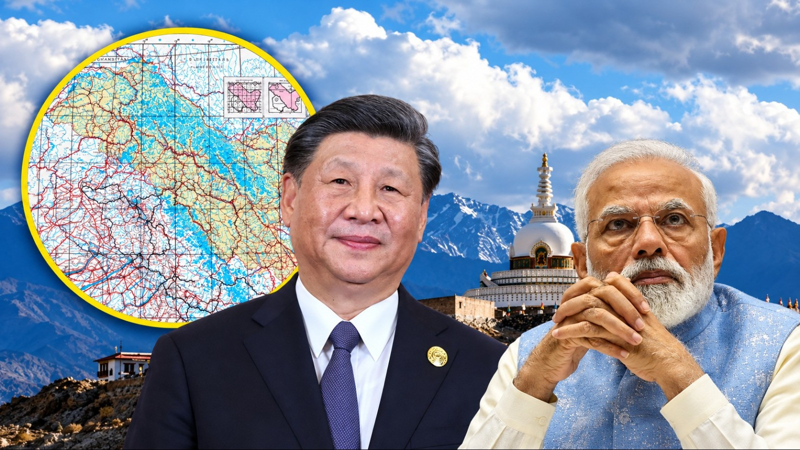 China claims 28 areas in Ladakh, India had named them officially